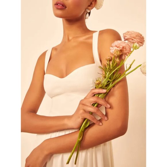 NEW Reformation Hollyhock Dress SOLD OUT ONLINE NWOT - Picture 3 of 8